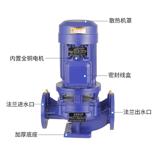 IRG管道泵立式离心泵
